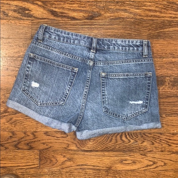 H&M Shorts Hm Womens Denim Shorts Poshmark